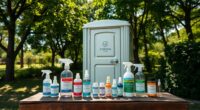 portable toilet odor solutions