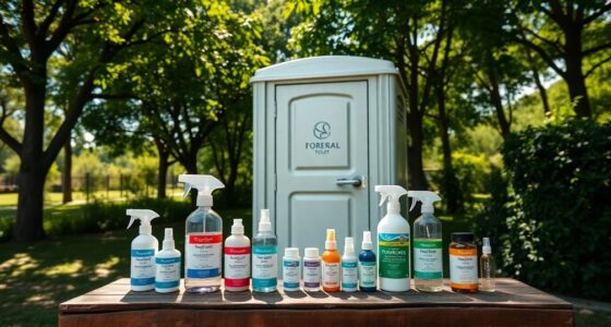 portable toilet odor solutions