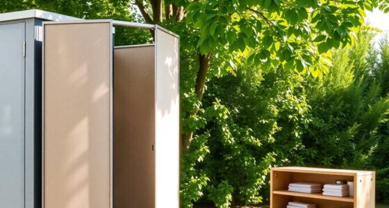 portable toilet privacy solutions