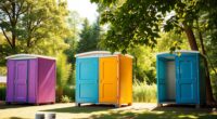 portable toilet privacy solutions