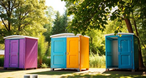 portable toilet privacy solutions