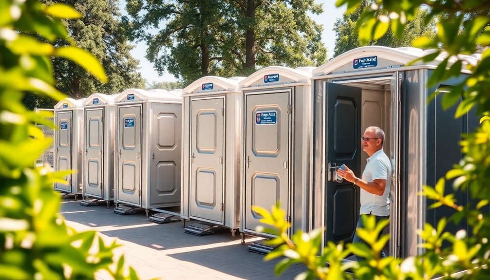 portable toilet rental considerations