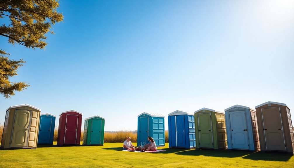 portable toilet selection criteria