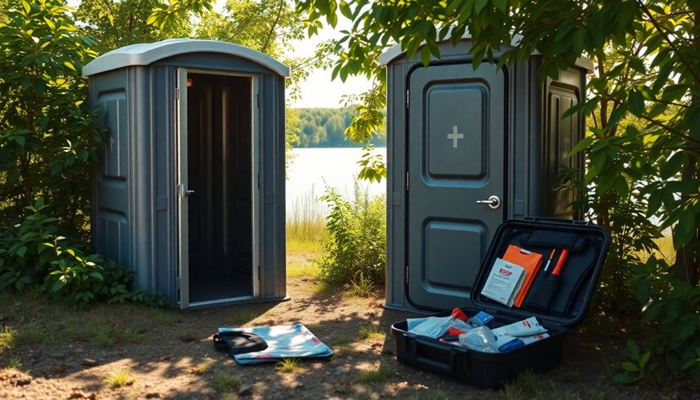 portable toilet selection criteria