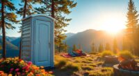 portable toilets for adventures