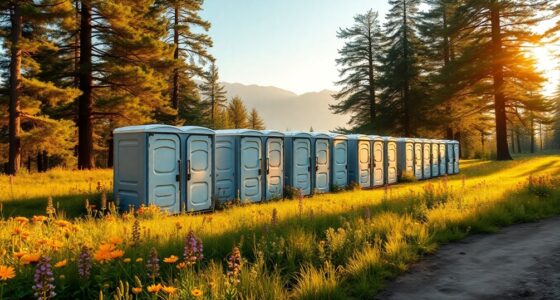 portable toilets for adventures