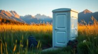 portable toilets for adventures