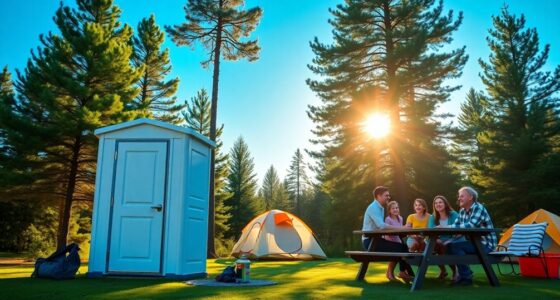 portable toilets for camping