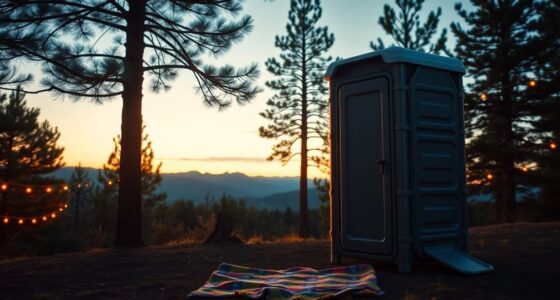 portable toilets for convenience