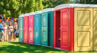 portable toilets for events