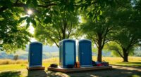 portable toilets for outdoors