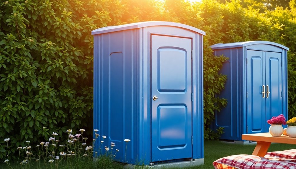 portable toilets with odor control