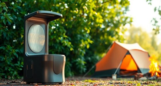 portable toilets with tanks
