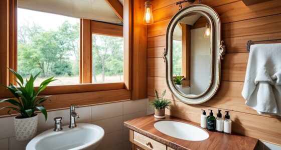 quality restrooms enhance glamping