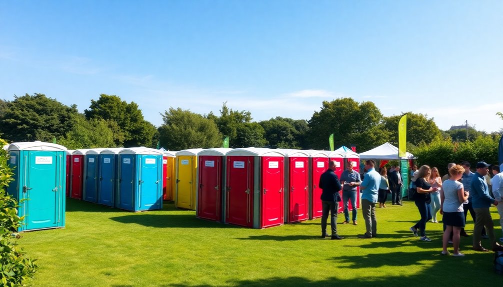 restroom logistics for events