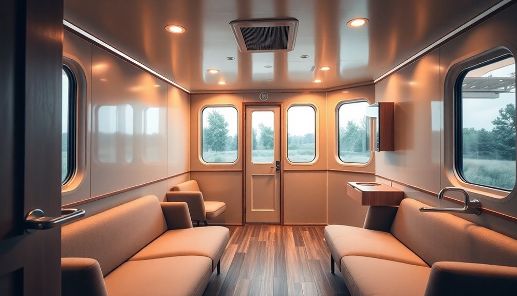 roomy and cozy spaces