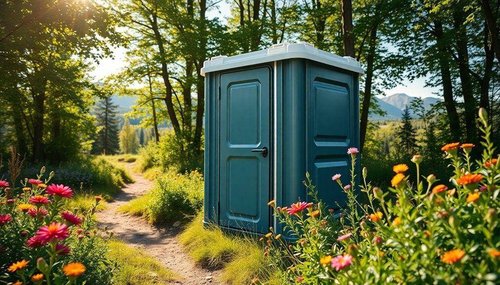 selecting outdoor toilet options