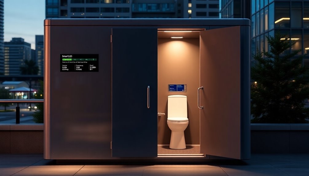 smart portable restroom solutions