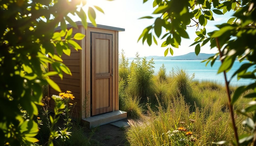 sustainable outdoor toilet options