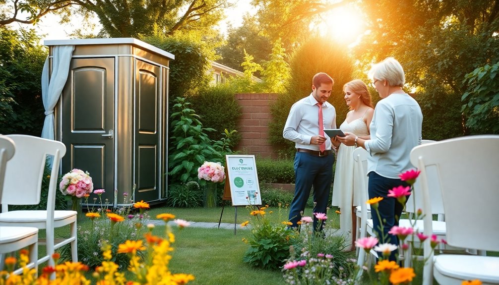 sustainable porta potty rentals