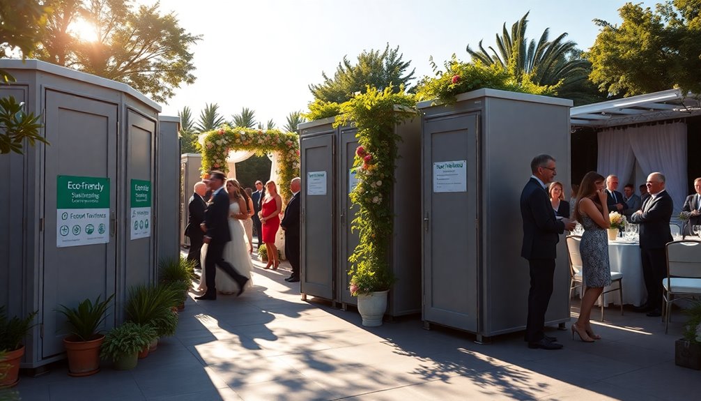 sustainable portable restroom options
