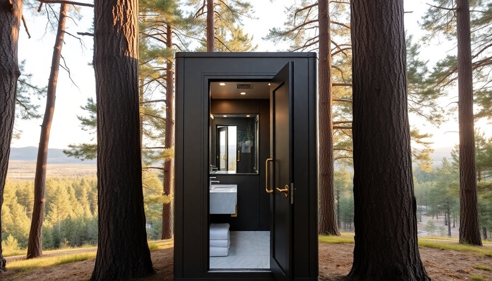 upscale mobile restroom facilities