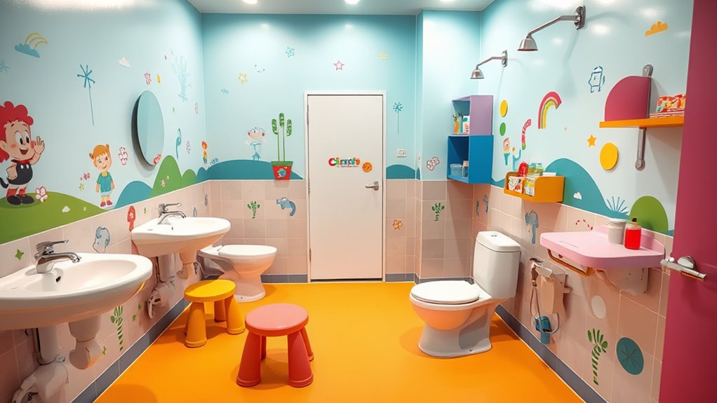 child friendly restroom design essentials