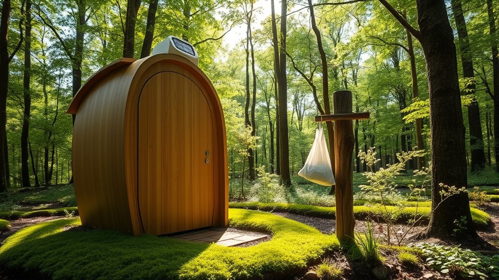 eco friendly portable restrooms