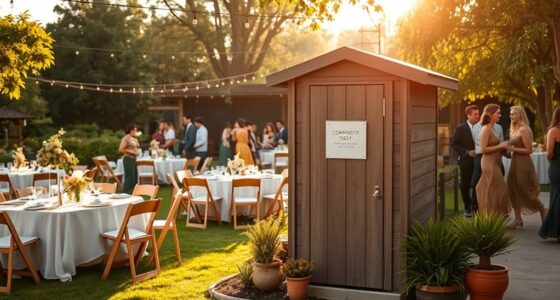 eco friendly wedding sanitation options
