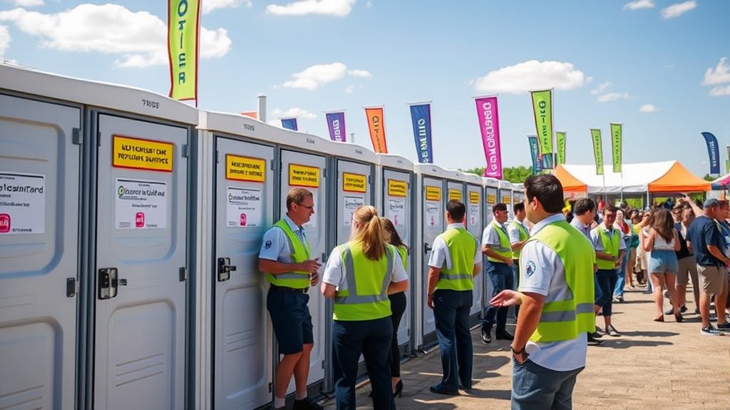 effective event sanitation staffing