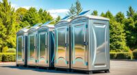 electric porta potty fleet