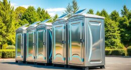 electric porta potty fleet