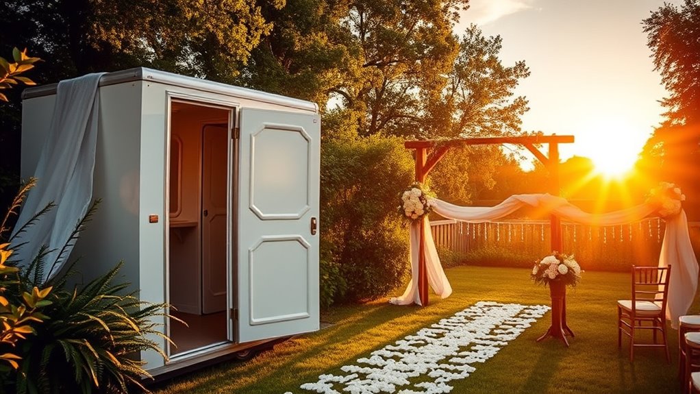 elevating wedding restroom experience