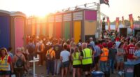 festival restroom turnover management