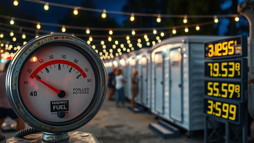 fuel costs drive restroom fees