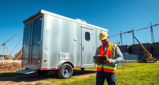 high value portable restroom insurance