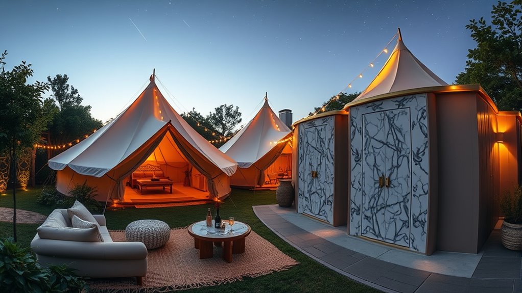 luxury eco conscious outdoor design