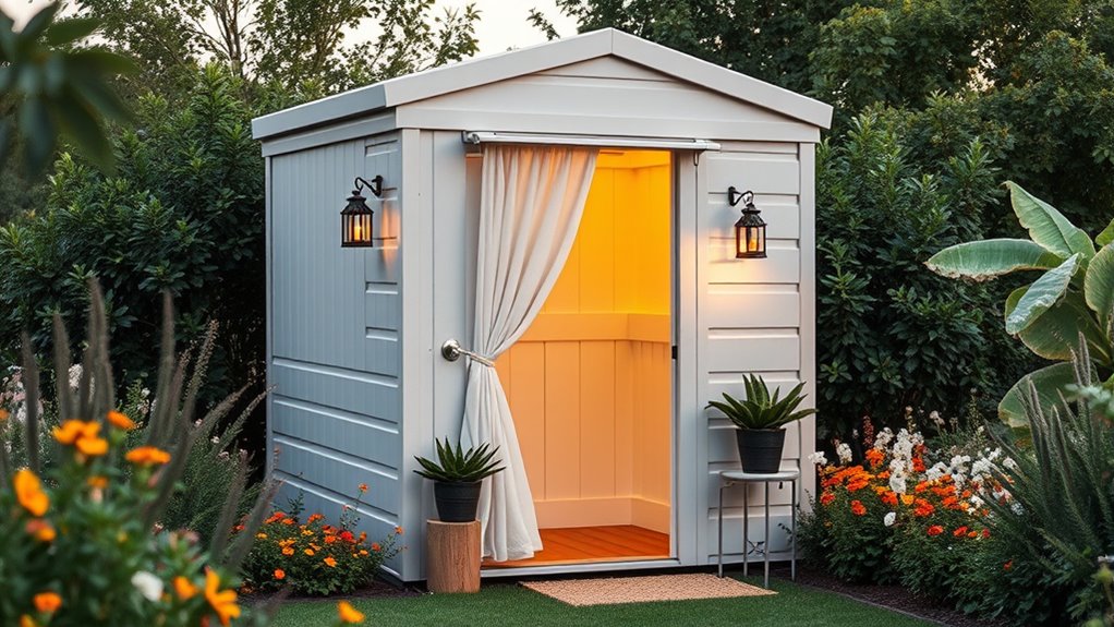 luxury eco friendly portable toilets