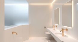 luxury minimalist restroom designs