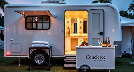 luxury restroom concierge upgrades