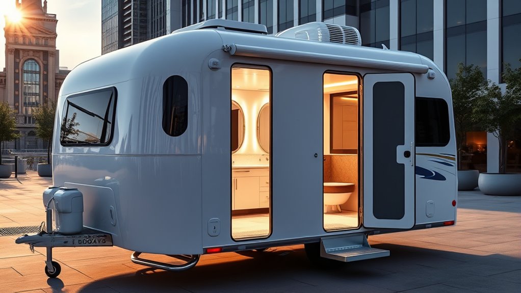 luxury restroom trailer financing