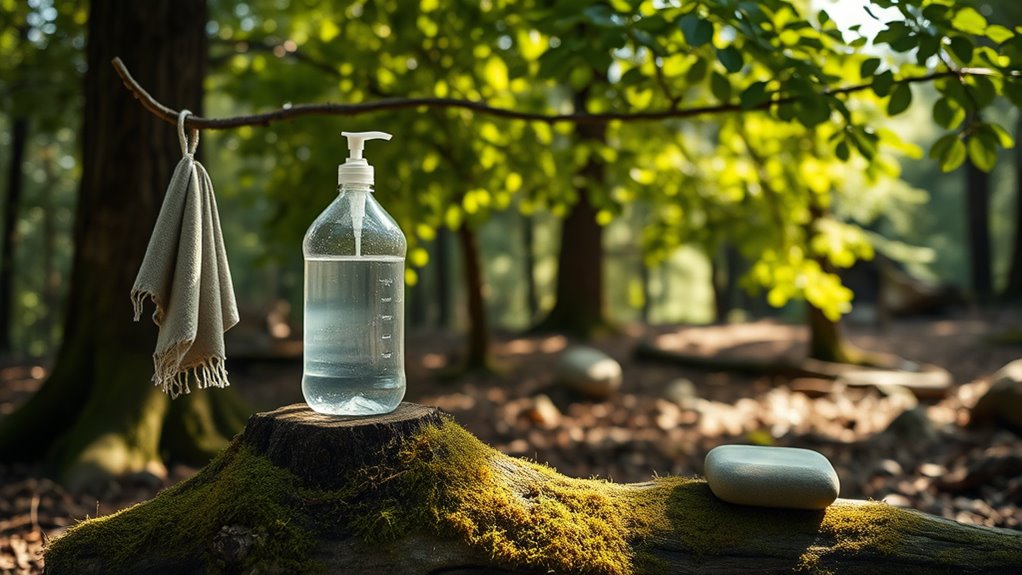 maintain hygiene during camping