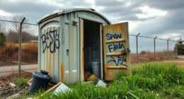 neglecting porta potty maintenance
