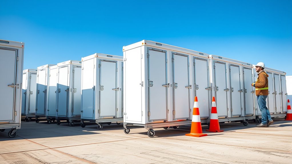 protect portable restroom assets