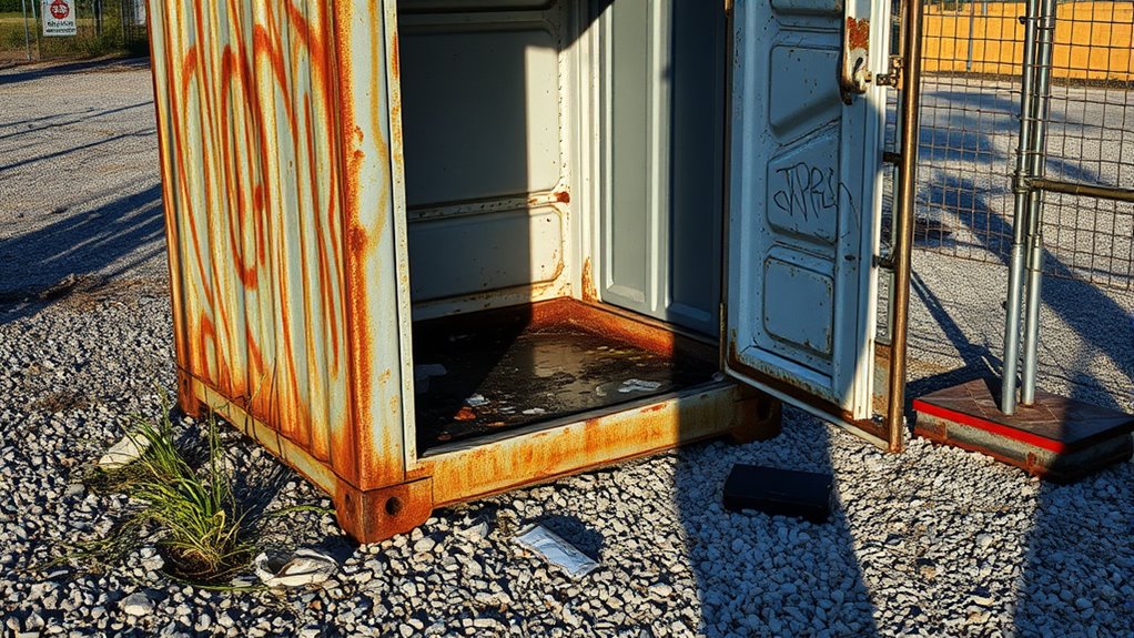 regular porta potty maintenance