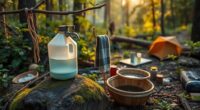 remote campsite hand wash solutions