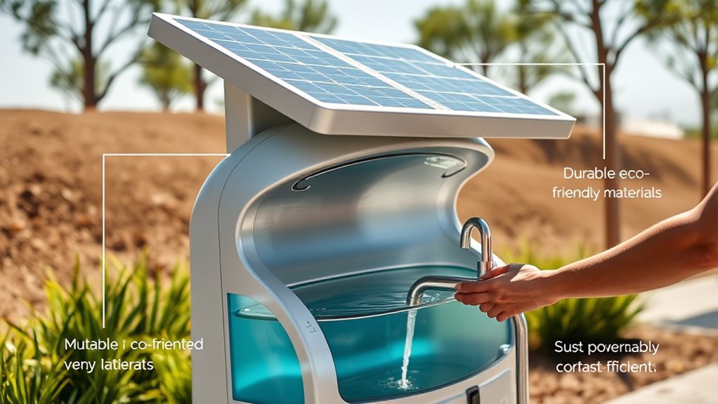 solar hand wash station costs