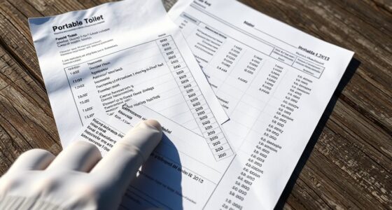 understanding toilet service charges