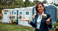 wedding planner s porta potty transformation