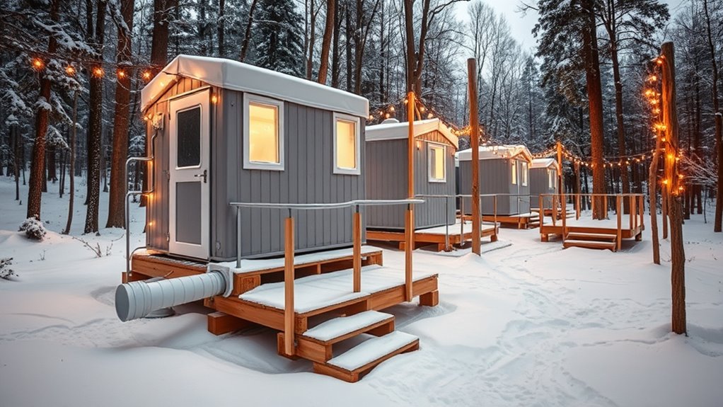 winterize portable restrooms properly